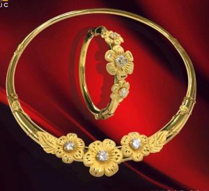 Bộ trang sức cưới – Trang sức 24k