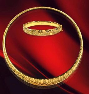 Bộ trang sức cưới Song hỷ – Trang sức 24k